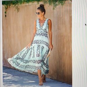 Midi Dress - Open back - Size a Small